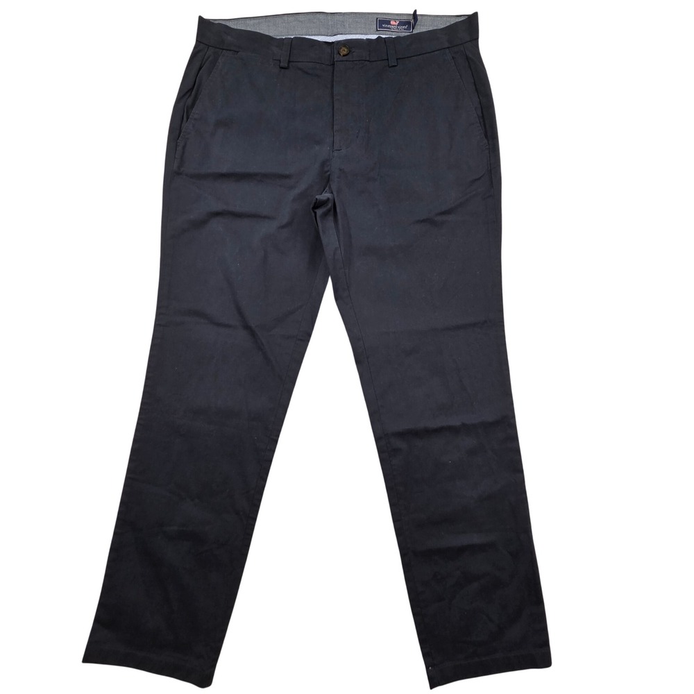 Vineyard Vines Breaker Pant Chino Stretch Navy Blue Mens 36x30